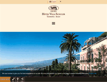 Tablet Screenshot of hotelvillaschuler.com